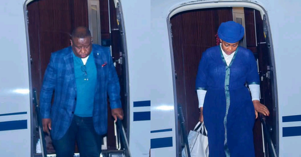President Bio and First Lady Fatima Bio Return to Sierra Leone After International Engagements