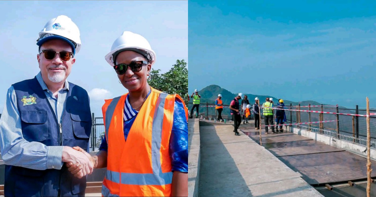 World Bank Director Assesses Development Work at Leicester Peak and Tacugama
