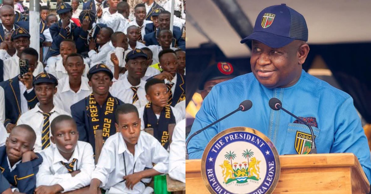 President Bio Graces Bo School’s Speech Day and Prize-Giving Ceremony