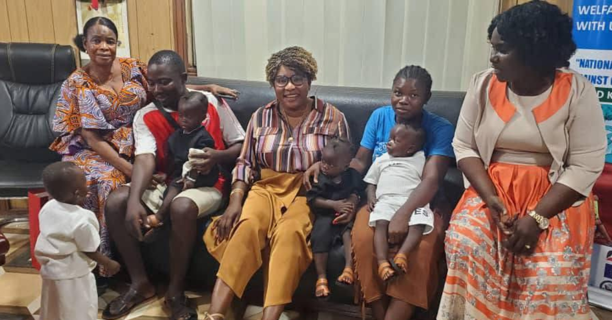 Social Welfare Ministry Offers Support to Quadruplet Family in Freetown