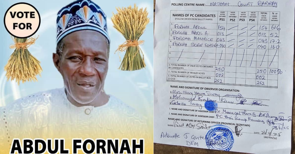 Poli Chiefdom Elects New Paramount Chief