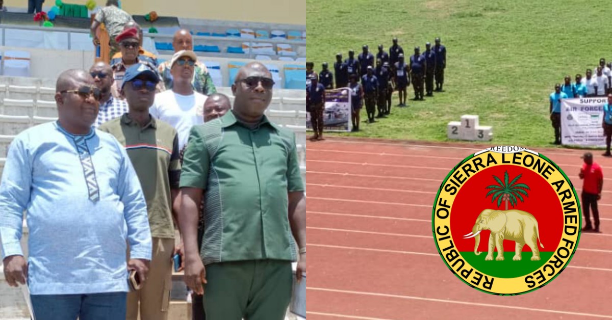 RSLAF Hosts 2025 Inter-Services Athletics Competition at Bo City Mini Stadium