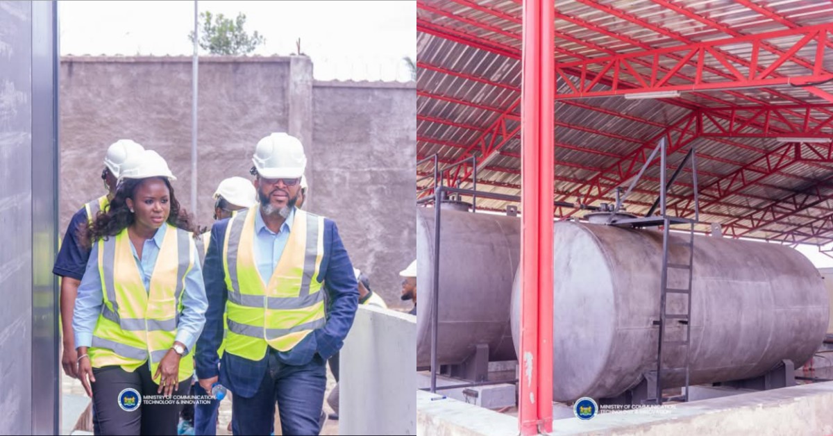 Communication Minister Salima Bah, Orange SL Inspect €23M Bo Transformative Data Center
