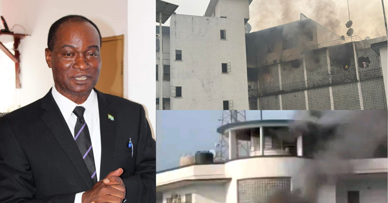 Samura Kamara Raises Alarm Over Increasing Fire Disaster Threats at Key Sierra Leonean Institutions