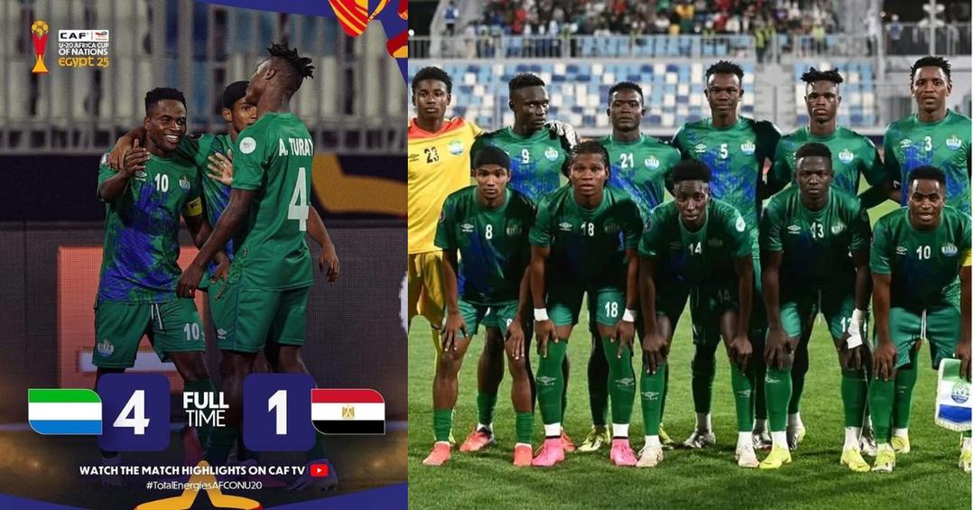 Shooting Stars Stun Egypt 4-1 in Historic AFCON U-20 Victory