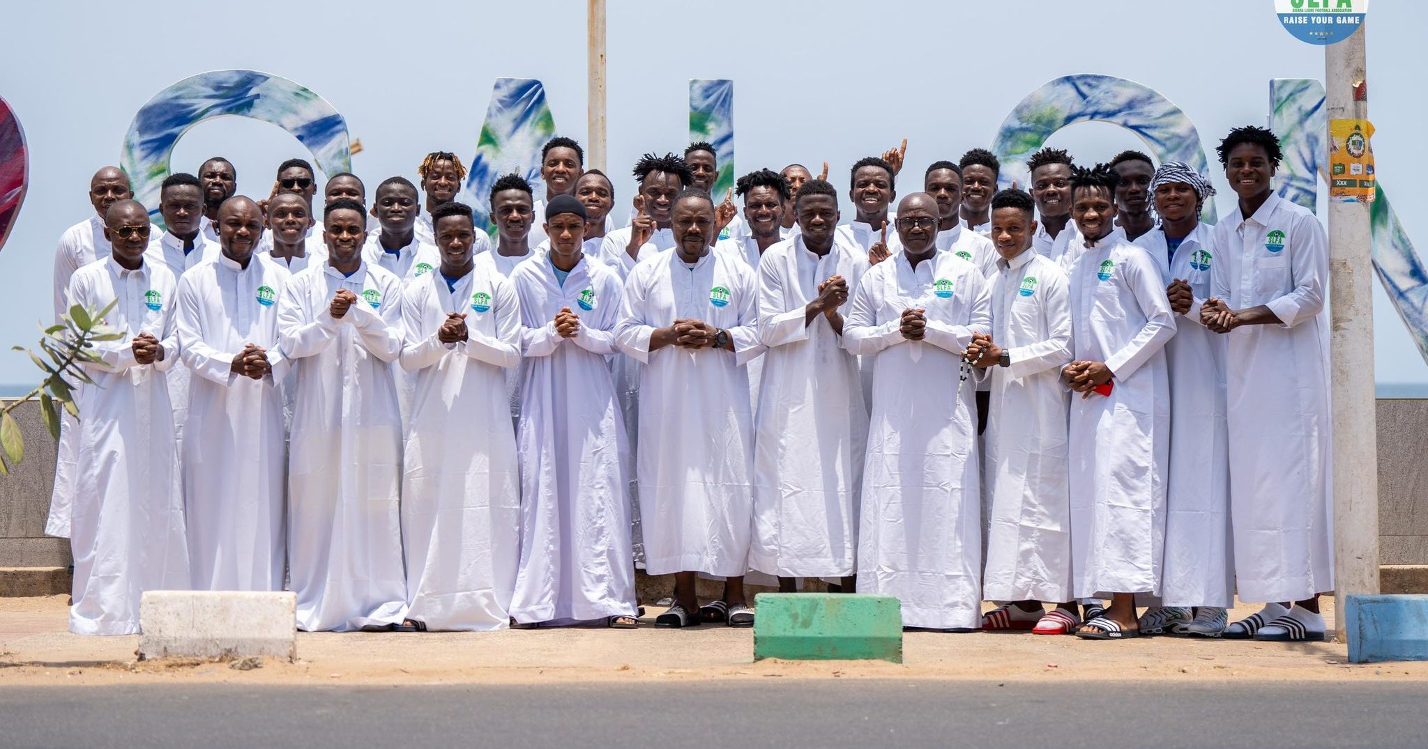 Sierra Leone U-20 Football Team Receives Islamic Blessing Ahead of AFCON Debut