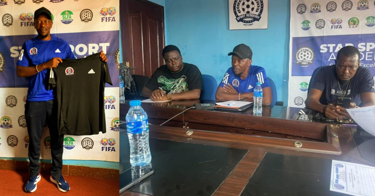 Star Sport Academy FC Signs Coach Amidu Karim as New Head Coach