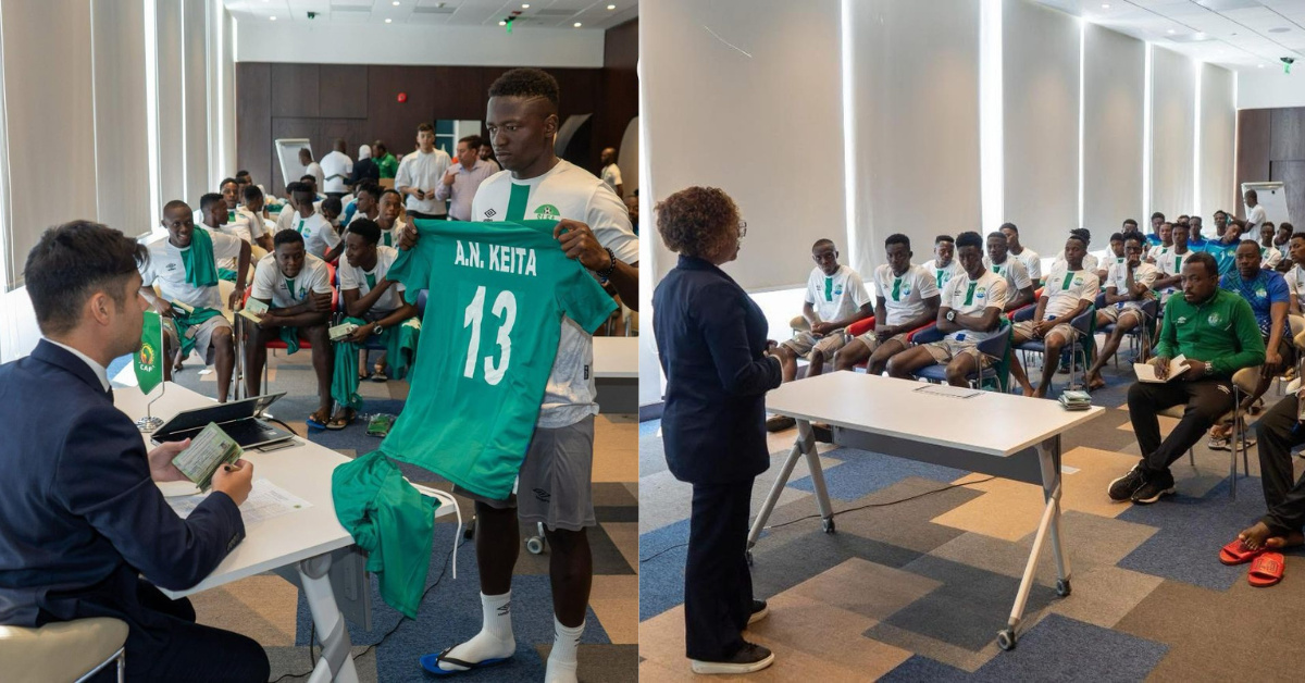 Sierra Leone U-20 Team Meets With CAF Officials for AFCON Pre-Tournament Briefing