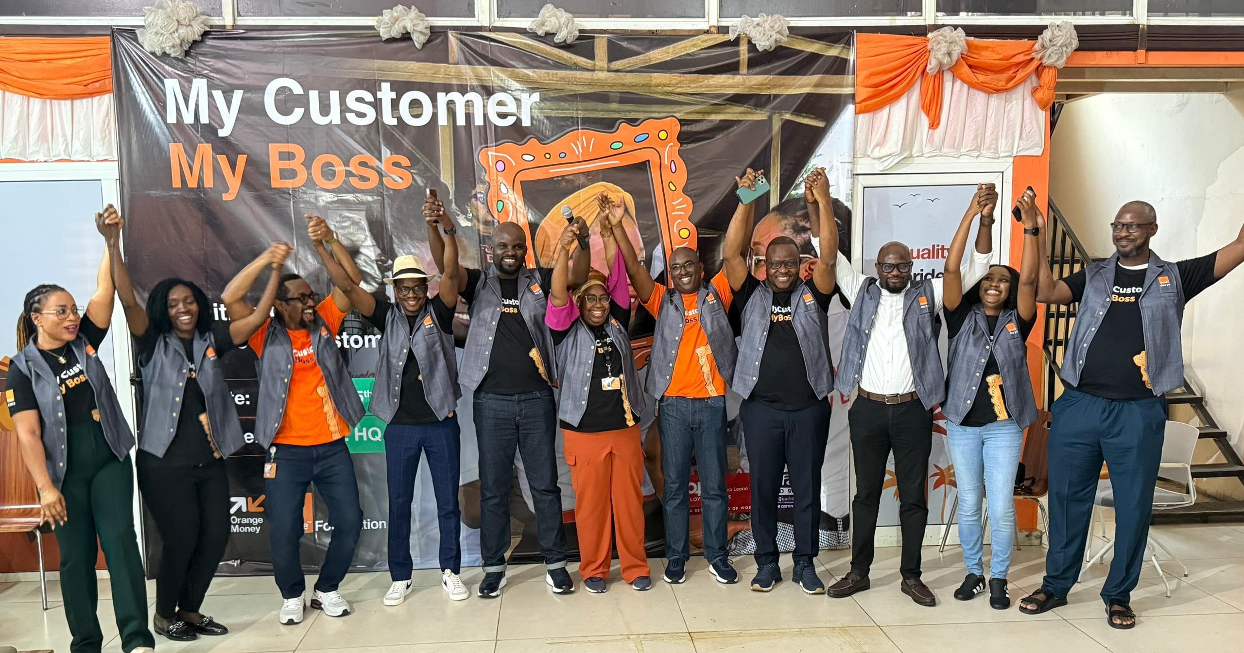 Putting Customers at the Heart of Its Operations… Orange Sierra Leone Celebrates ‘My Customer My Boss’