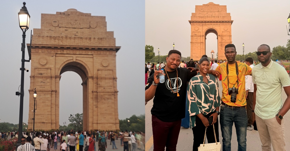 Sierra Leonean Content Creators Visit Historic ‘India Gate’ During Familiarization Tour