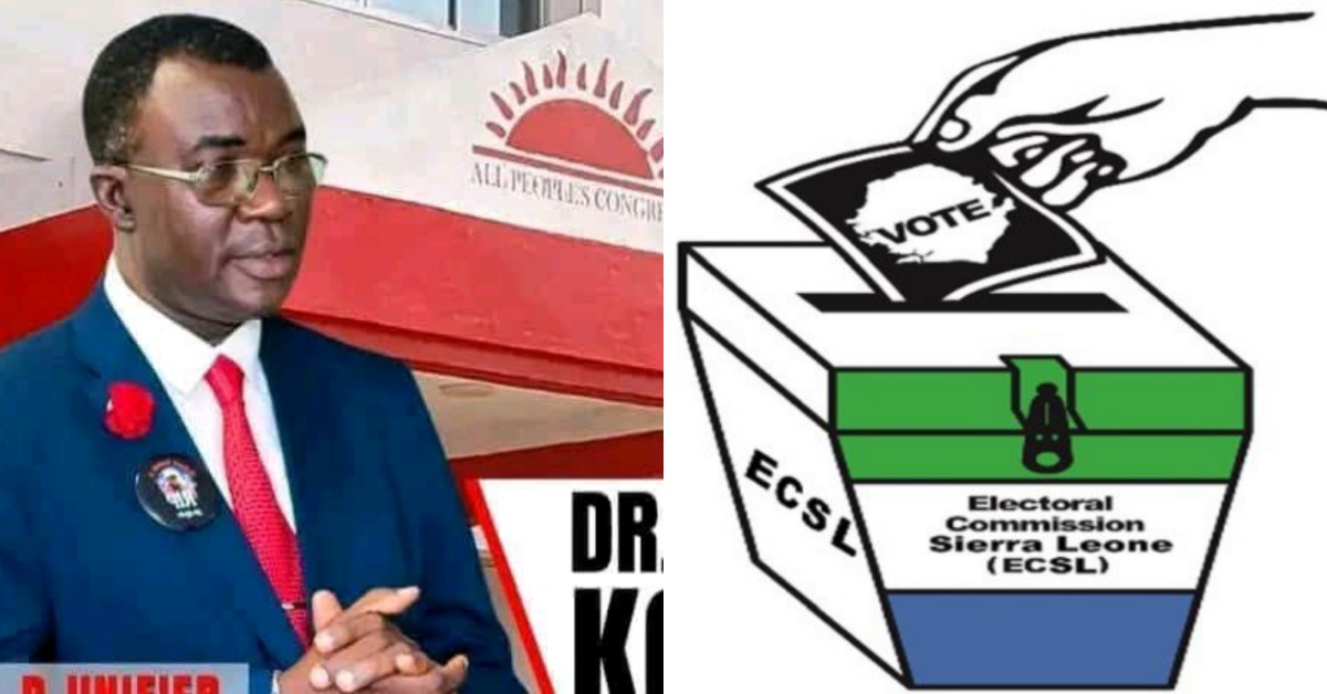 APC Will Resist Any Election Cheating by ECSL and SLPP in 2028 – Richard Konteh Warns