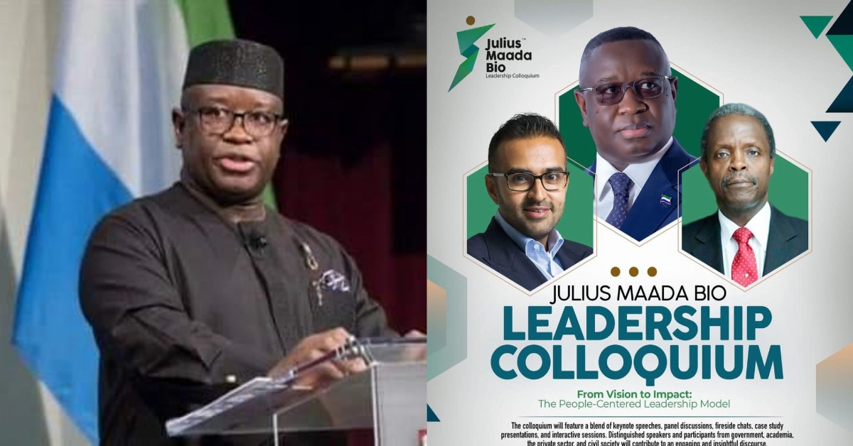 President Bio Celebrates 61st Birthday with Launch of Leadership Colloquium