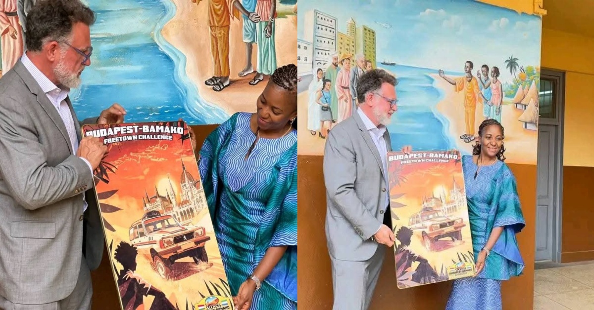 Budapest-Bamako Rally CEO Presents Plaque to Minister Tunis, Celebrates Sierra Leone as Hub for Global Adventure Tourism