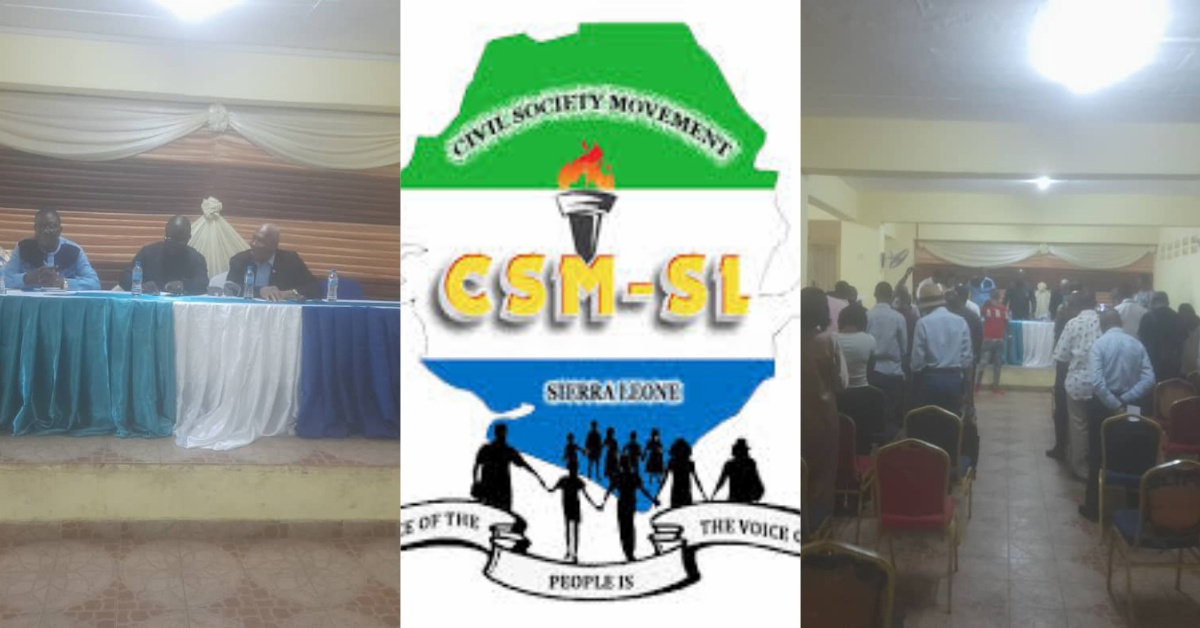 Civil Society Movement Commemorates 25th Anniversary of May 8 Massacre of 22 Civilians by RUF During Peaceful Protest