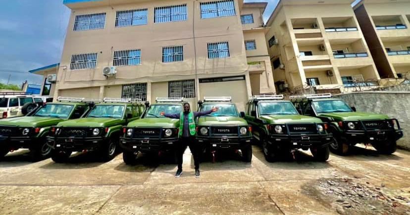 Environment Protection Agency Receives 8 New Vehicles to Enhance Service Delivery