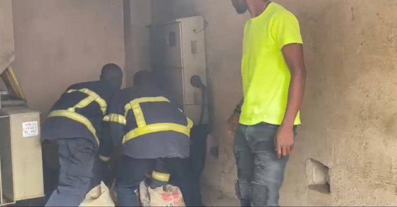 Loud Explosion as EDSA Sub-Power Station Nearly Catches Fire in Freetown CBD