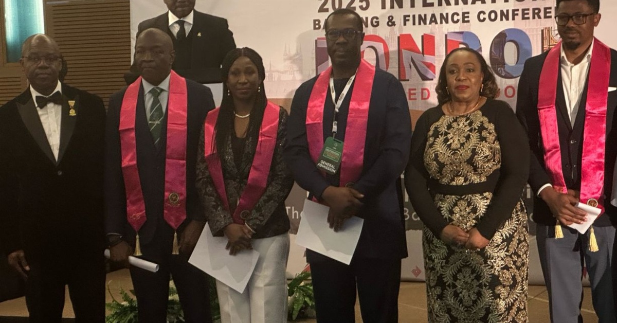 Rokel Bank MD Dr. Gilpin Inducted and Honored with Prestigious HCIB Award by CIBN