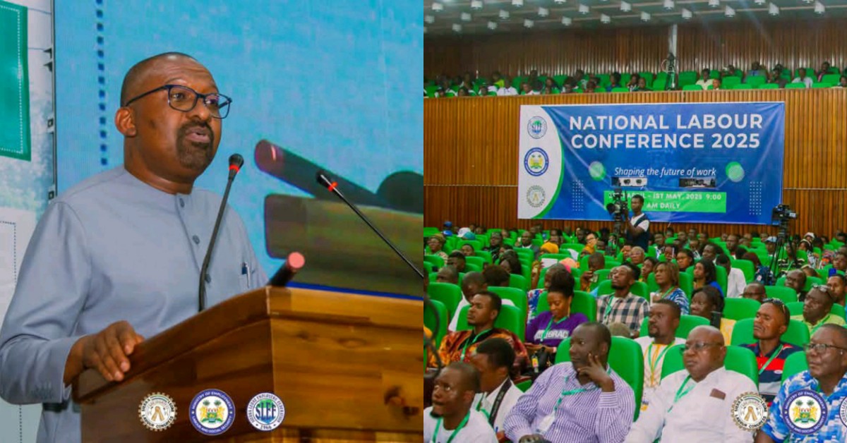 Vice President Juldeh Jalloh Opens Labour Conference, Shares Government’s Plans for Jobs