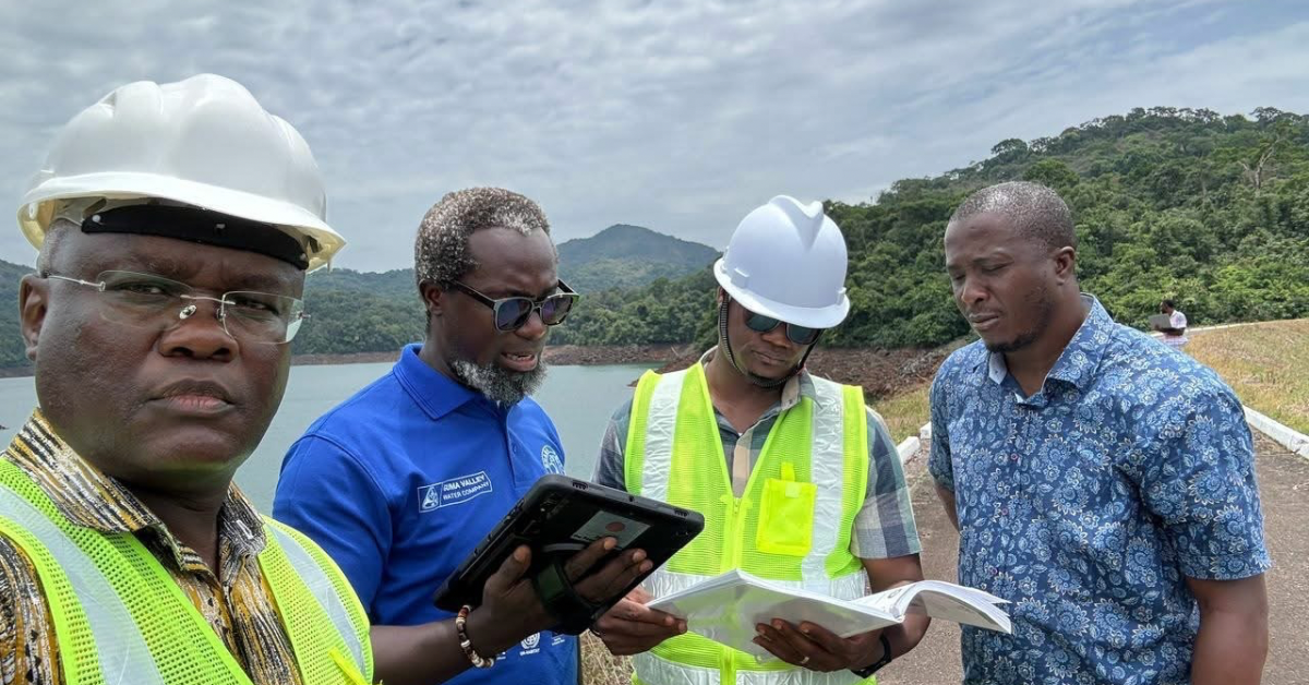 Guma Completes Inspection of Main Dam at Sussex