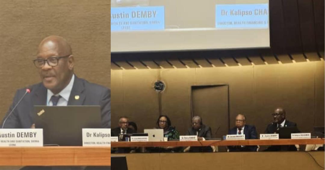 Health Minister Presents Sierra Leone’s Innovative Strategies at World Health Assembly