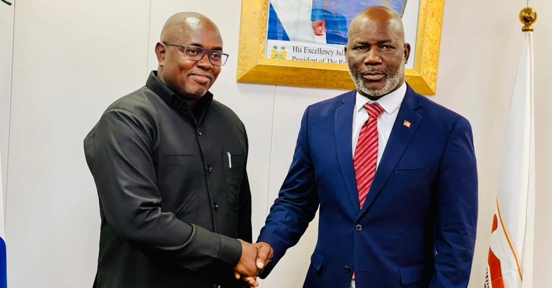 Speaker Thomas Meets Liberian Counterpart to Discuss Creation of Mano River Union Parliament
