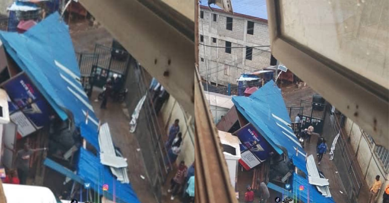 Heavy Windstorm Followed by Rainfall Destroys IPAM Roof
