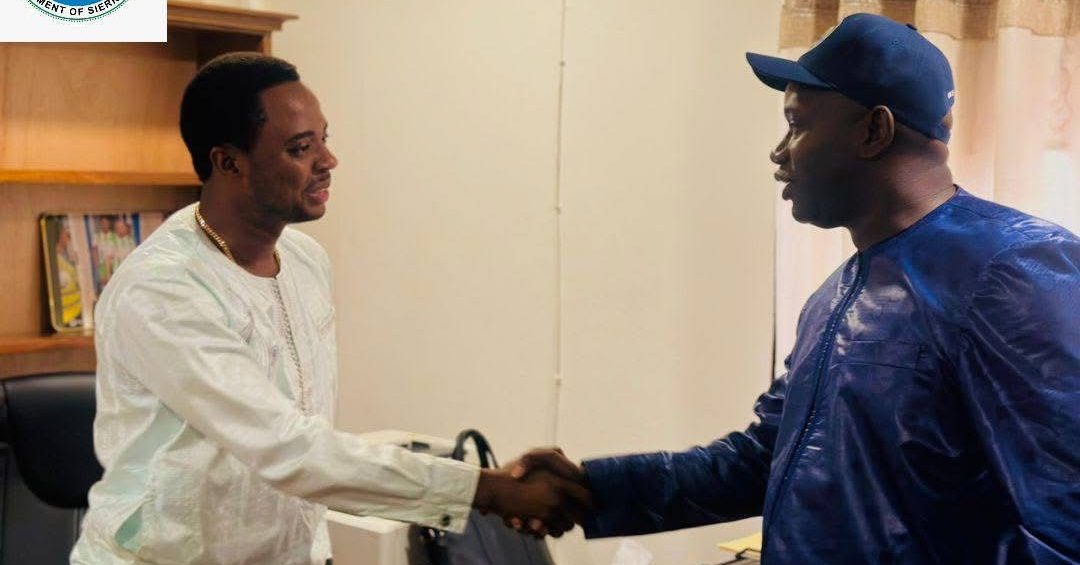 Minister of Youth Affairs Hosts SLPP Chairmanship Aspirant, Jimmy Batilo Songa