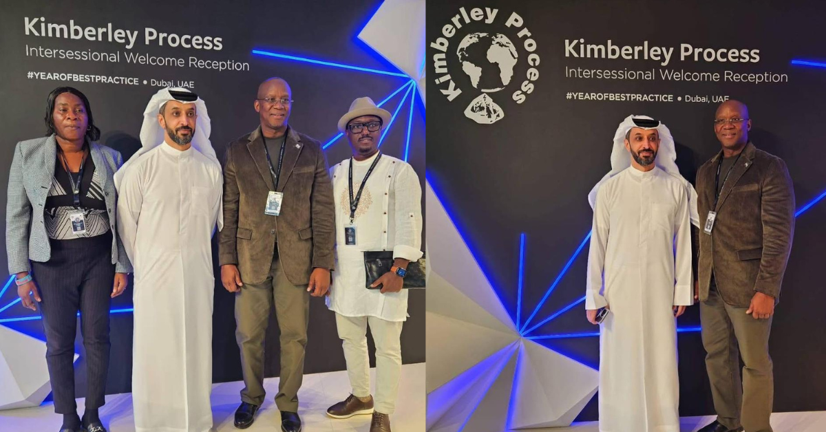 Mines Minister Mattai Leads Delegation to Kimberley Process Meeting in Dubai