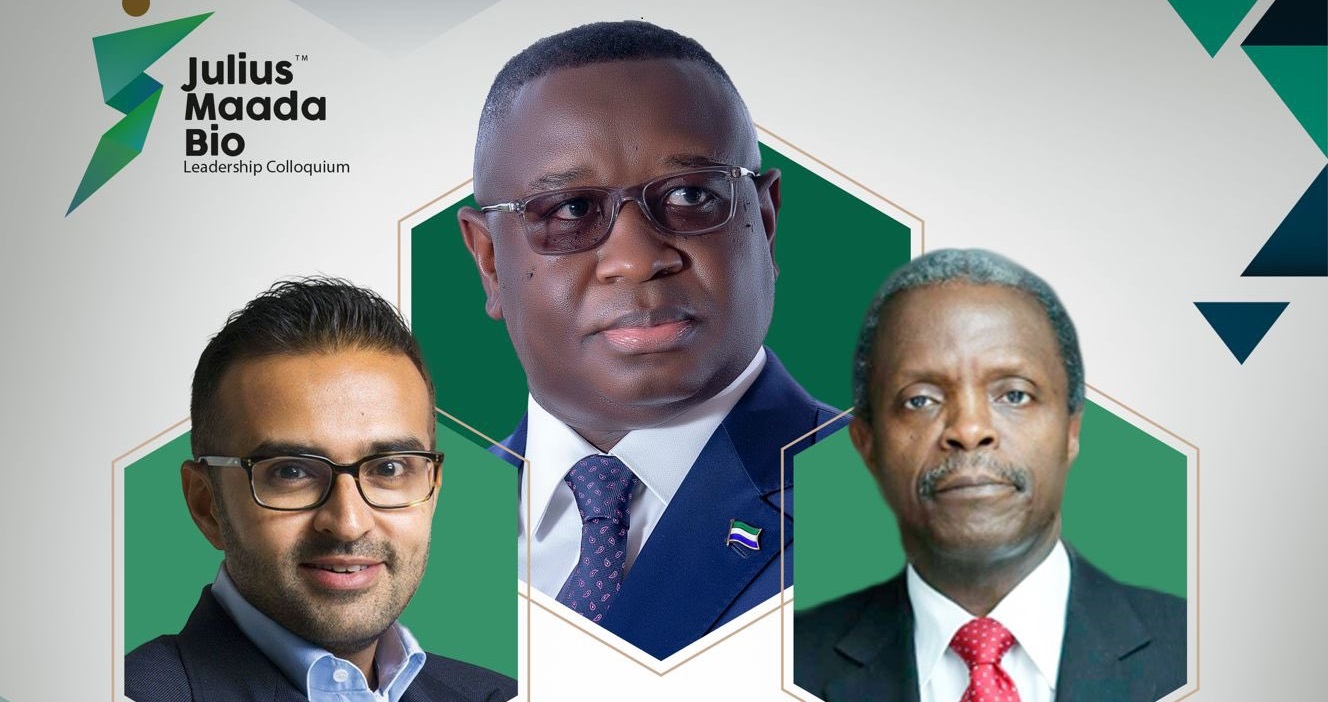 For Nigerian Vice President to Speak at Maiden Julius Maada Bio Leadership Colloquium