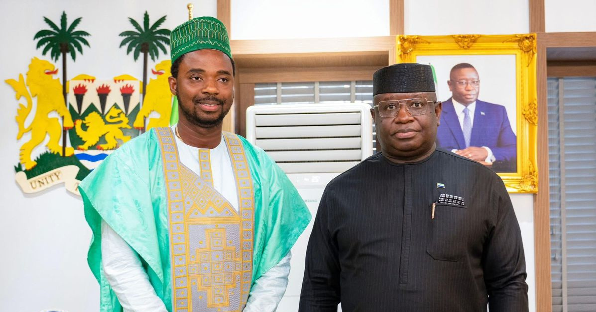 President Bio Swears in Ibrahim Sannoh as New Minister of Youth Affairs
