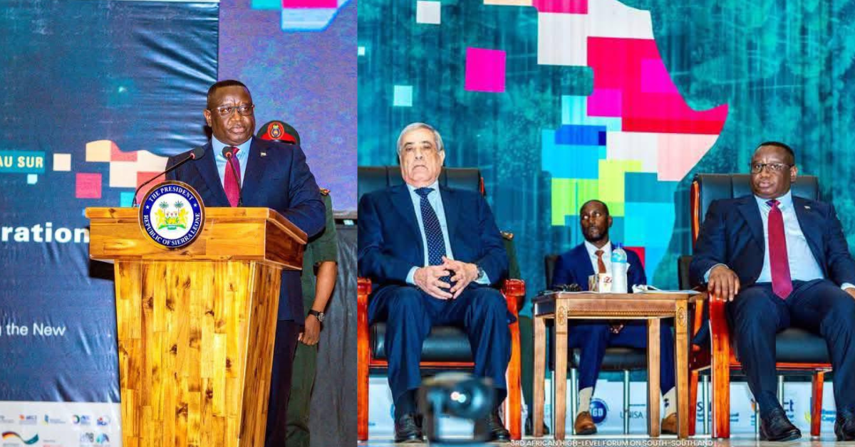 Sierra Leone Hosts High-Level Forum on South-South Cooperation for Sustainable Development