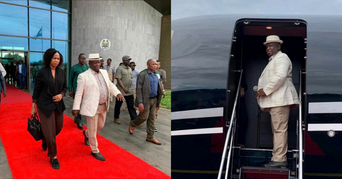 President Bio And Wife Depart to United Kingdom for Oxford Africa Conference