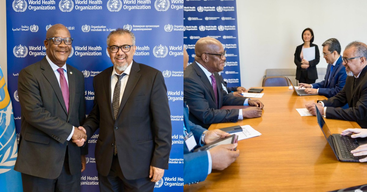 Minister of Health and WHO Director General Discuss Mpox Response in Sierra Leone