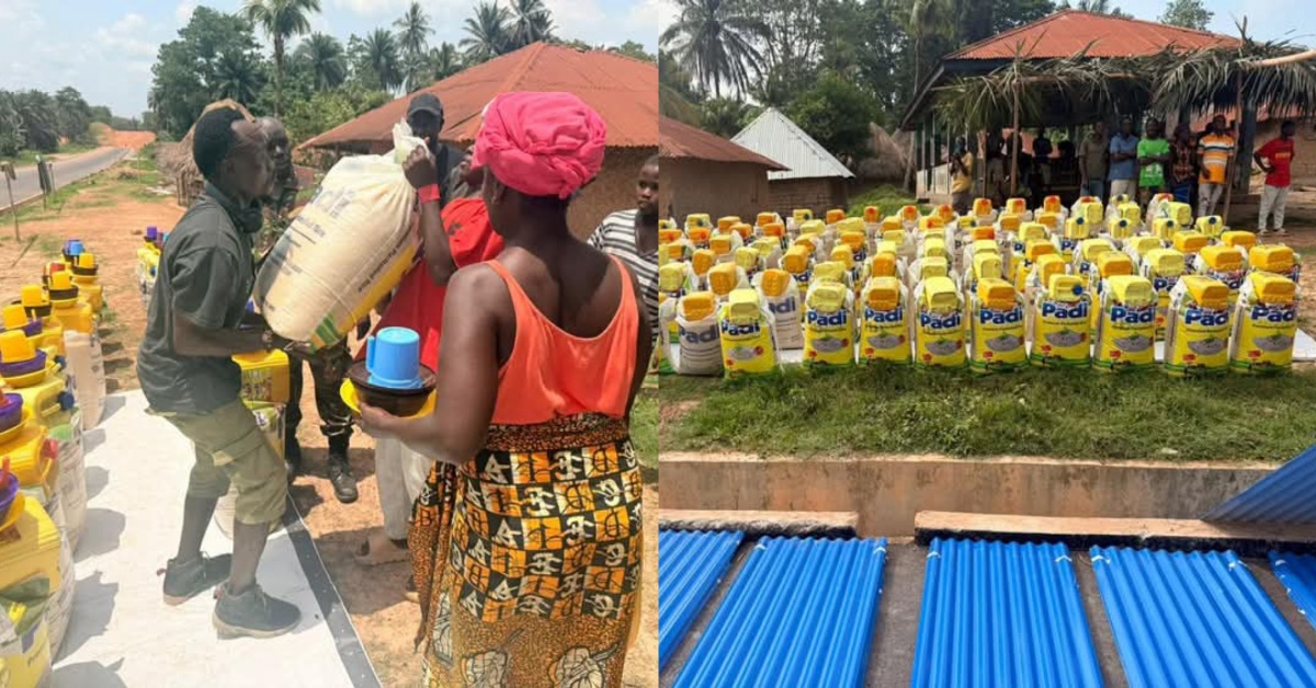 NDMA Provides Relief Support to Fire Victims in Kpetema Village, Bo District