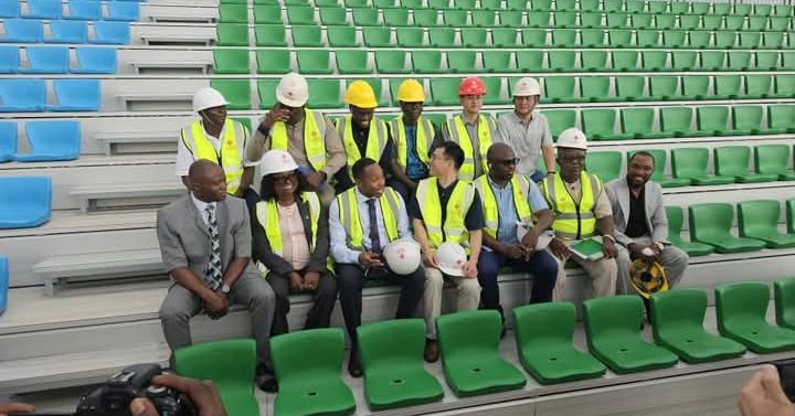 Chief Minister Sengeh Visits National Stadium, Urges Timely Completion of Rehabilitation Project