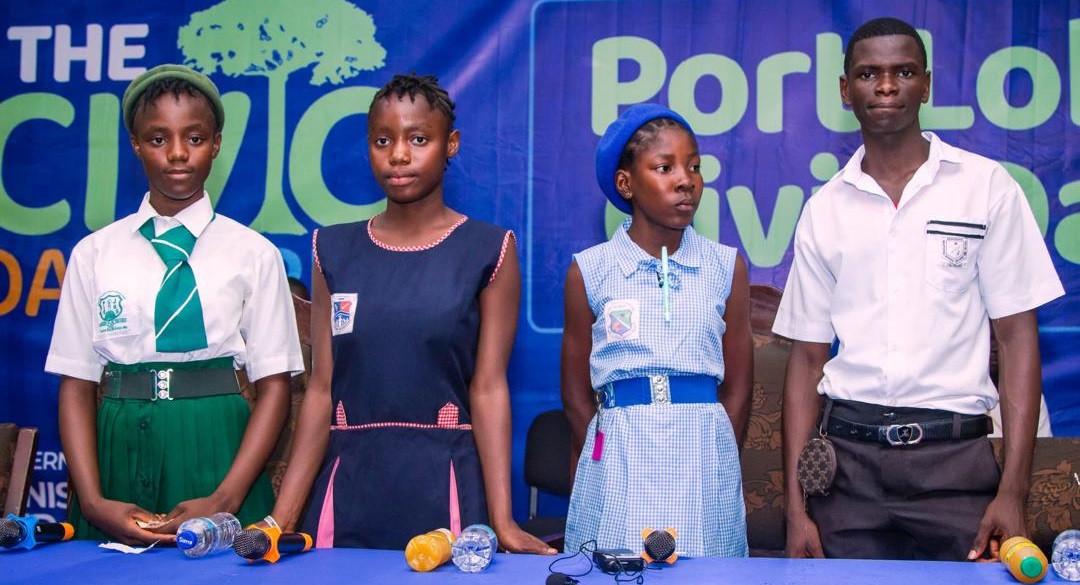 Port Loko Students Engage in Quiz and Debate Competitions as Ministry of Information Holds Civic Day