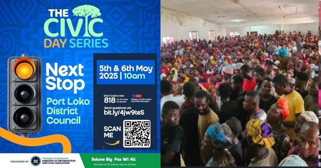 Port Loko Gears Up for Youth-Focused Civic Day Series Event