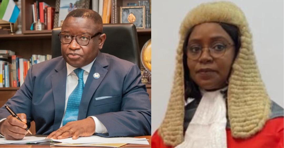 President Bio Appoints Justice Fatmatta Bintu Alhadi as Supreme Court Judge