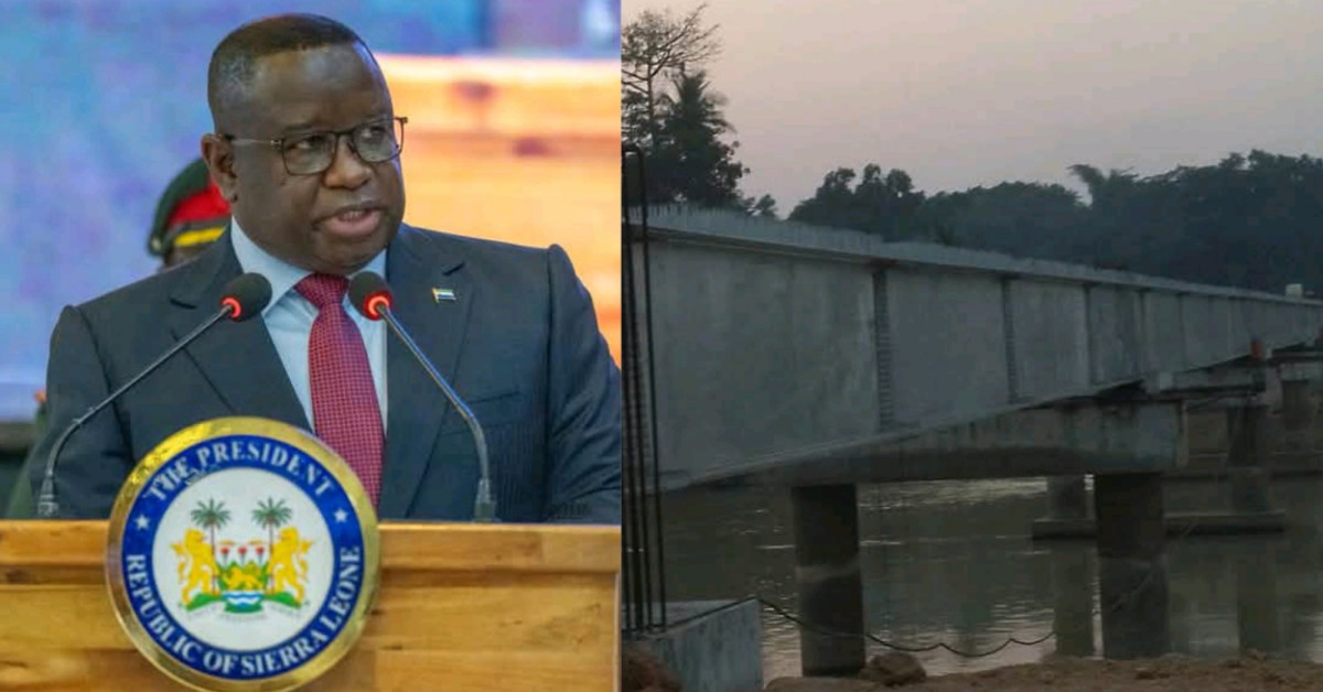 Government Completes Mattru Jong–Senehun Bridge in Bonthe