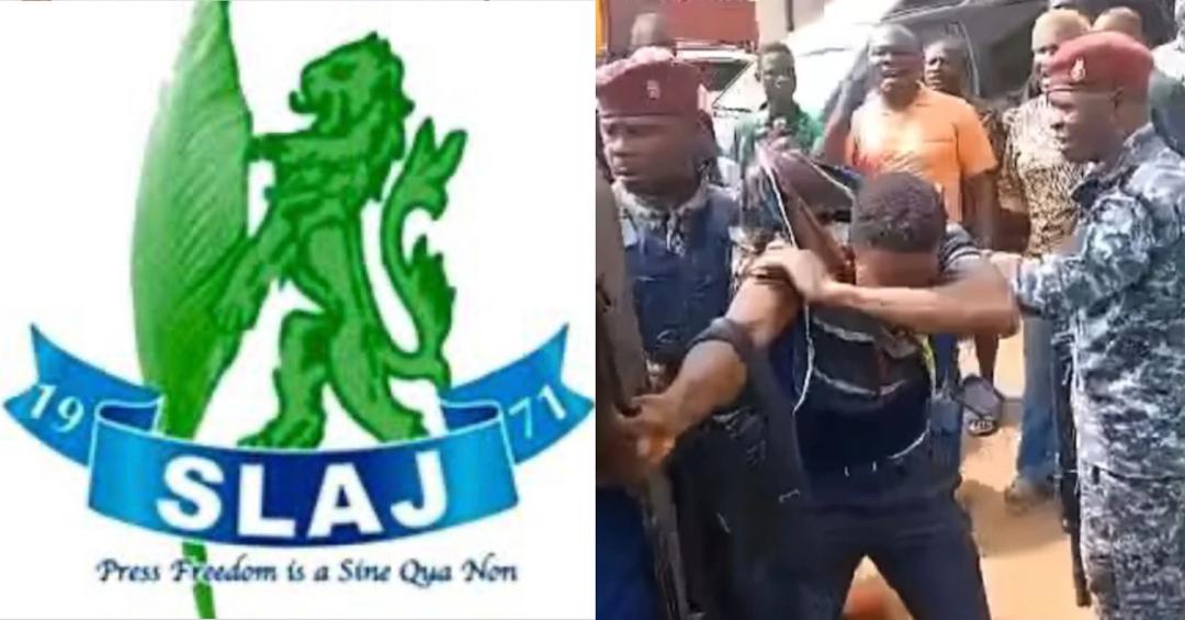 SLAJ Condems Alleged Police Assault on AYV Journalist Foday Fofanah