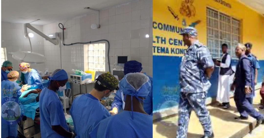 Surgeon in Action Foundation Supports Sierra Leone Police With Free Surgeries and Medical Equipment