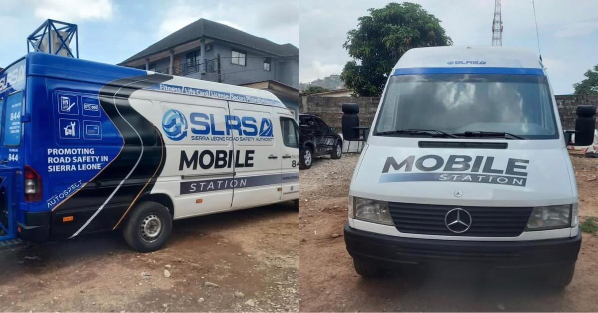 Sierra Leoneans to Get Driver’s License Within 24 Hours as SLRSA Set to Introduce Mobile Services