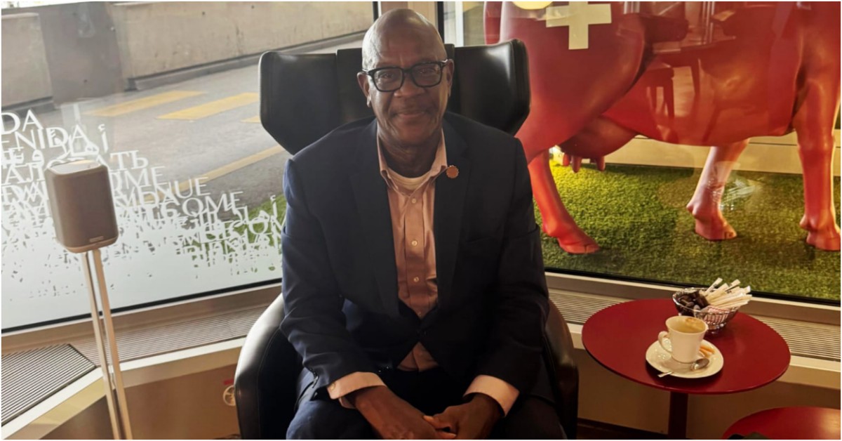 Health Minister Austin Demby Arrives in Geneva for 78th World Health Assembly