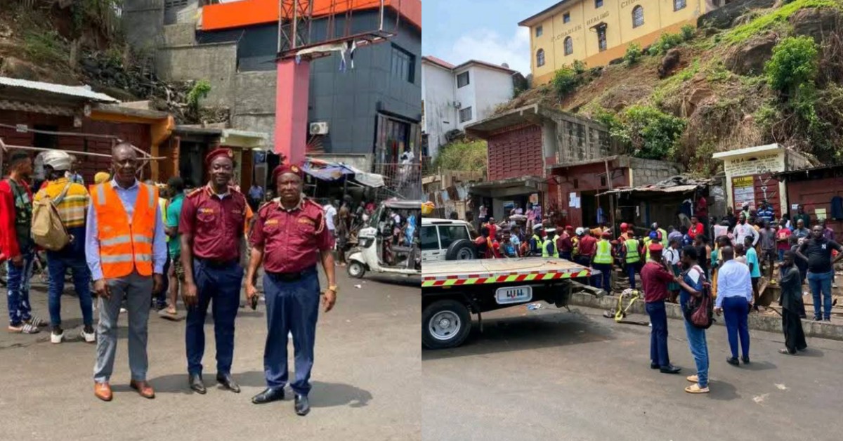 SLRSA Cracks Down on Illegal Street Garages in Freetown