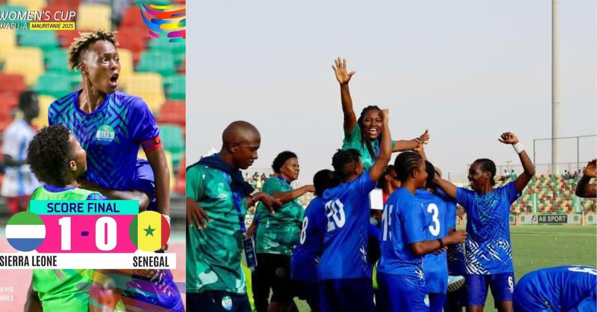 Sierra Queens Win WAFU Championship With 1-0 Victory Against Senegal