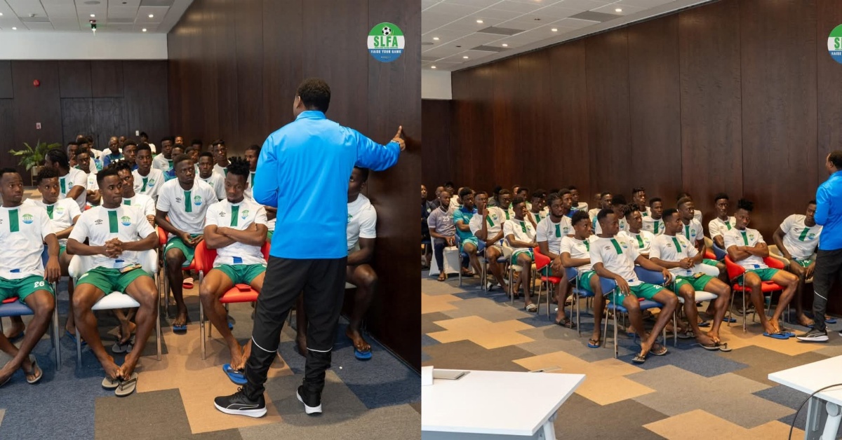 Sierra Leone U-20 Team Trained on Life After Football