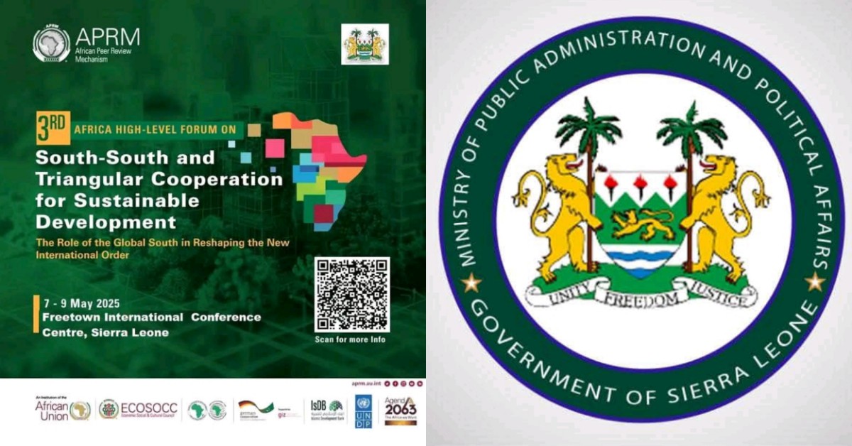 Sierra Leone to Host 3rd Africa High-Level Forum on South-South and Triangular Cooperation for Sustainable Development