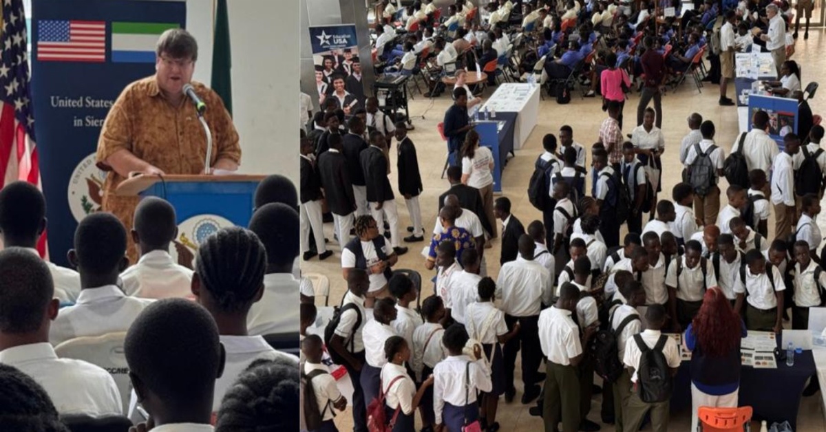 U.S. Embassy Launches First College Fair in Freetown to Expand Educational Opportunities