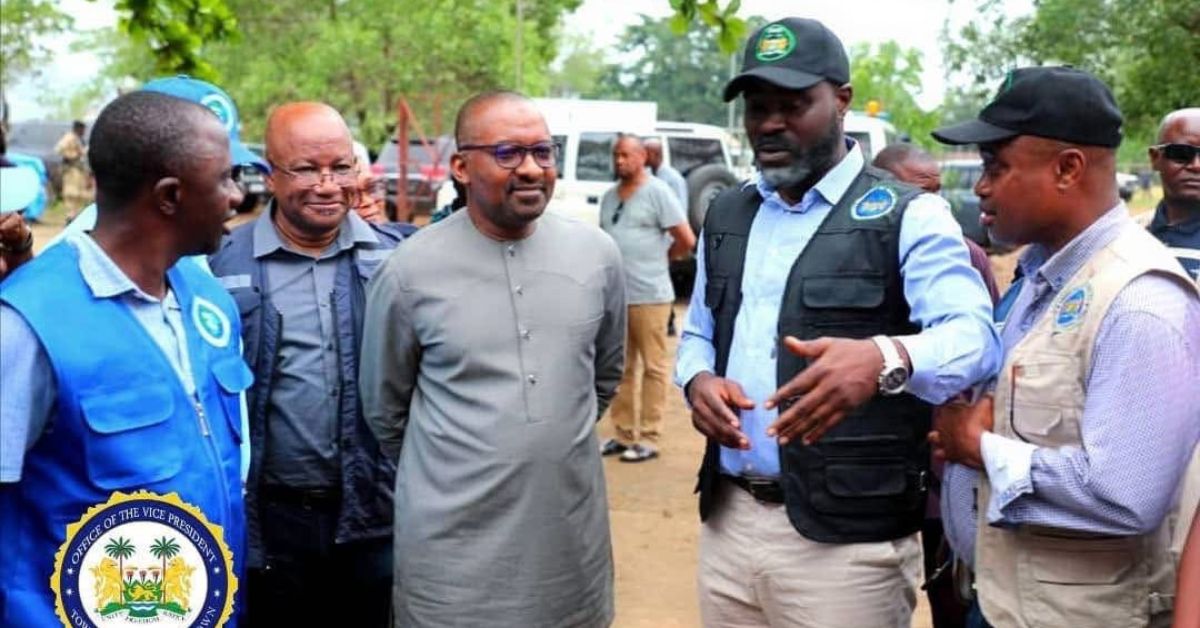 MPox: Vice President Juldeh Jalloh Visits Treatment Centre