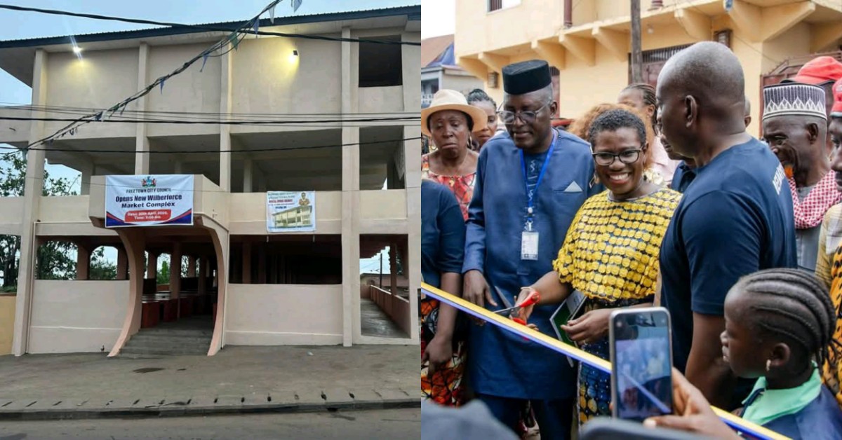 Mayor Akie-Sawyerr Commission Wilberforce Village Market Complex